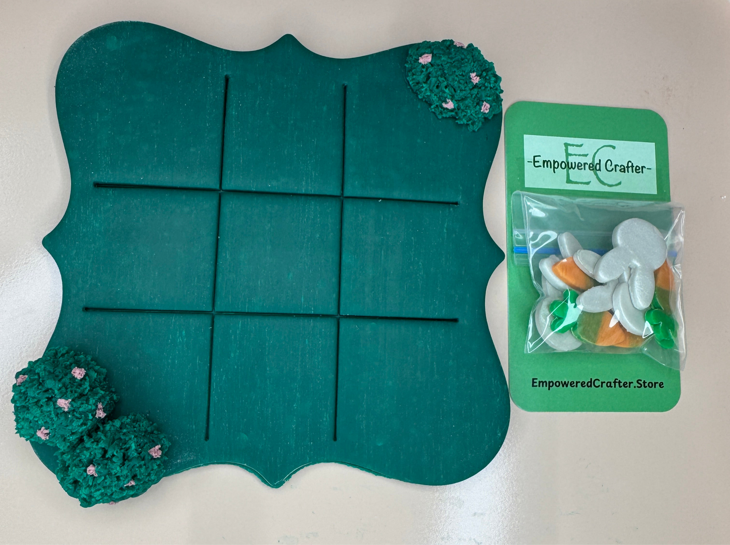 Themed Tic Tac Toe Board Game