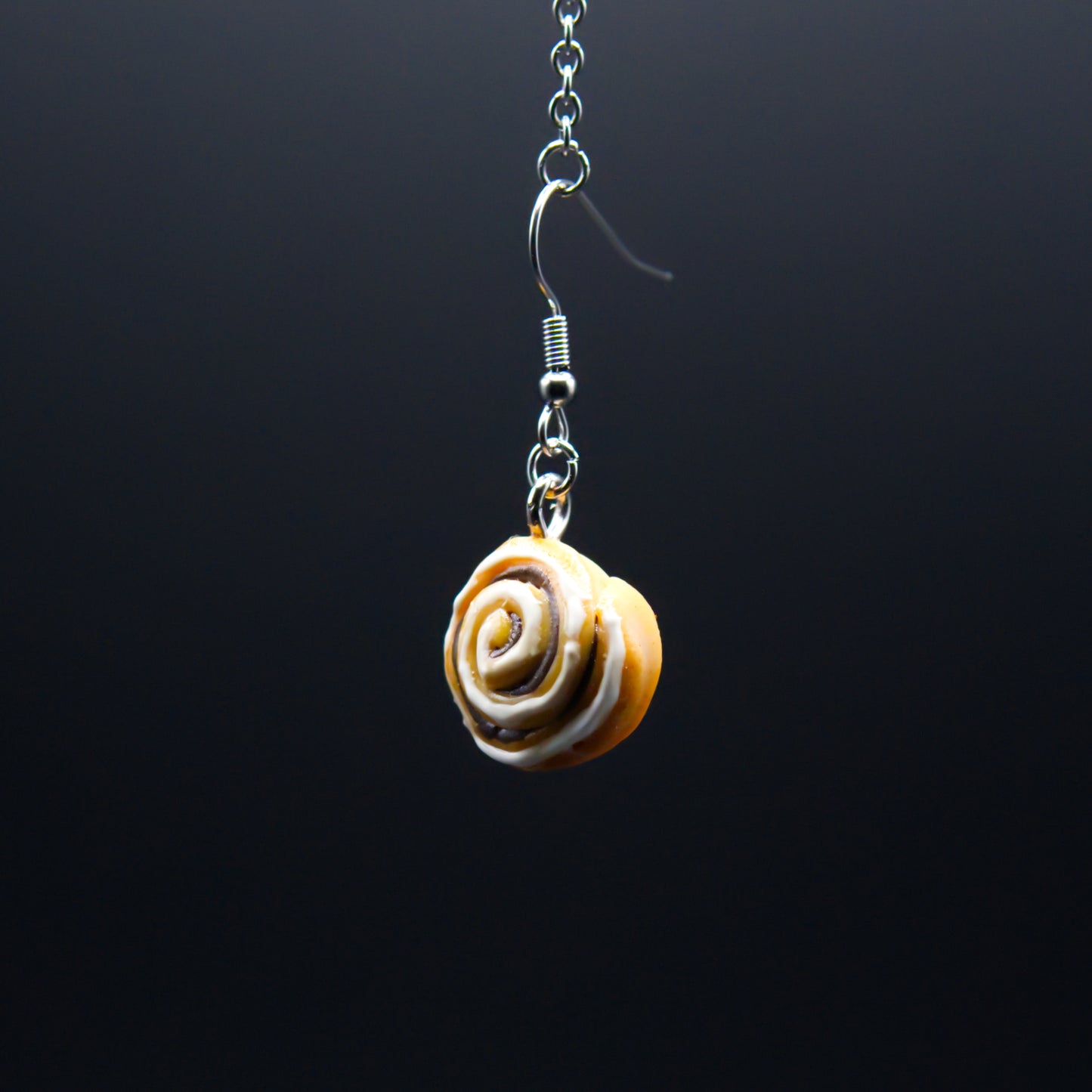 Cinnamon Roll Earrings
