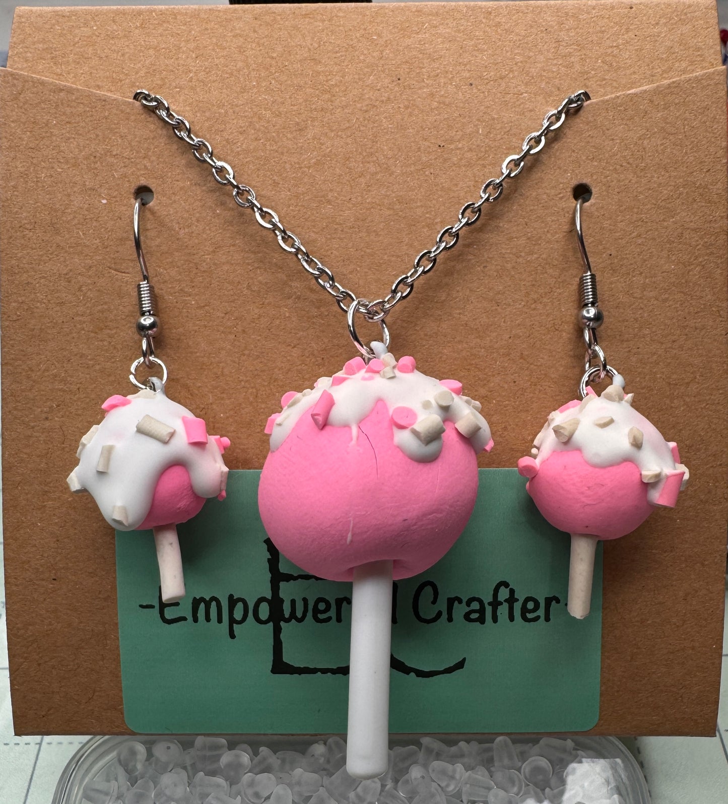 Cake Pop Jewelry Set