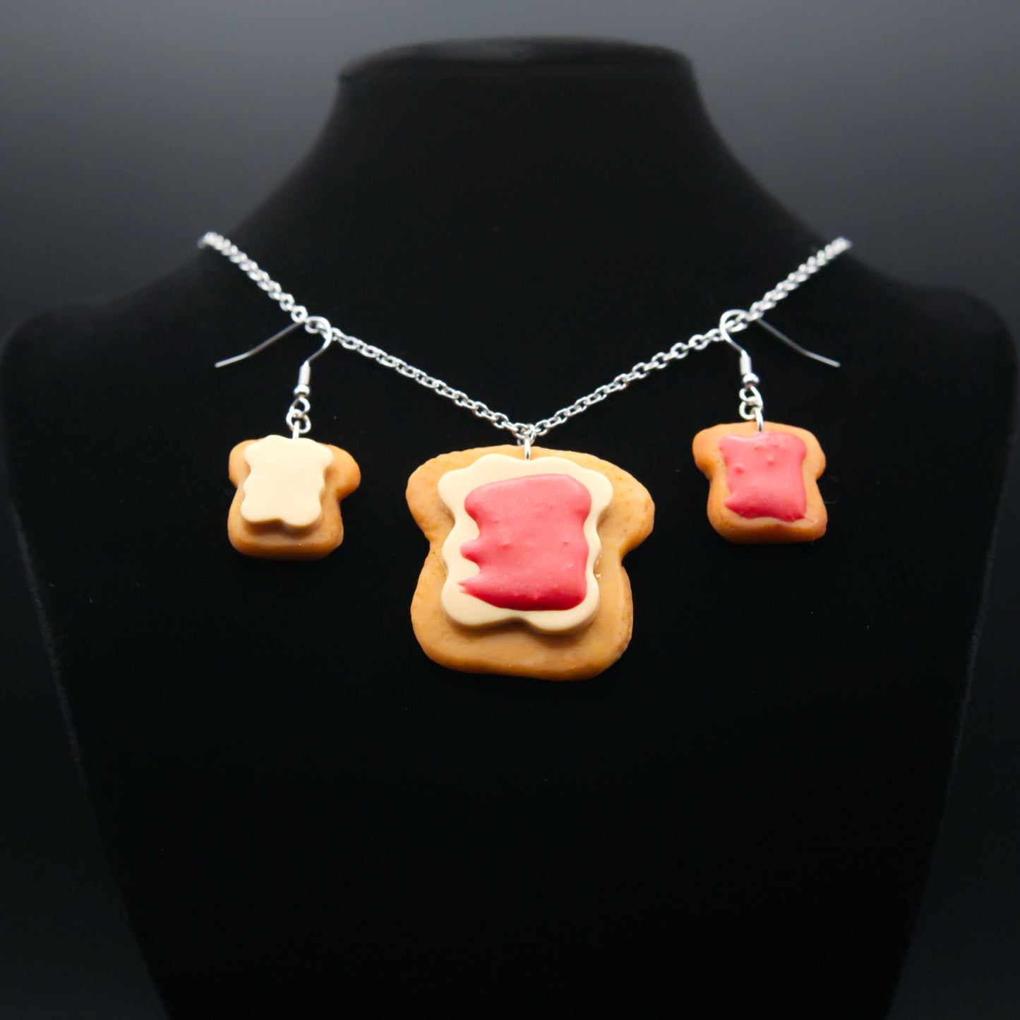 Peanut Butter & Jelly Jewelry Set