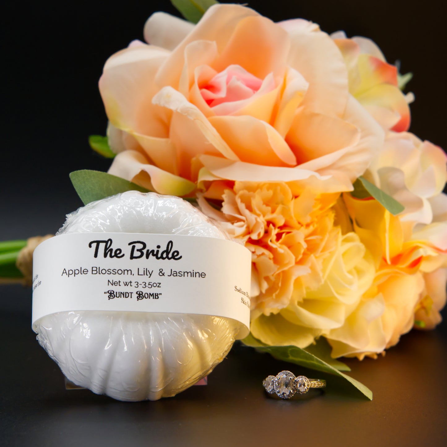 The Bride Bundt Bath Bombs