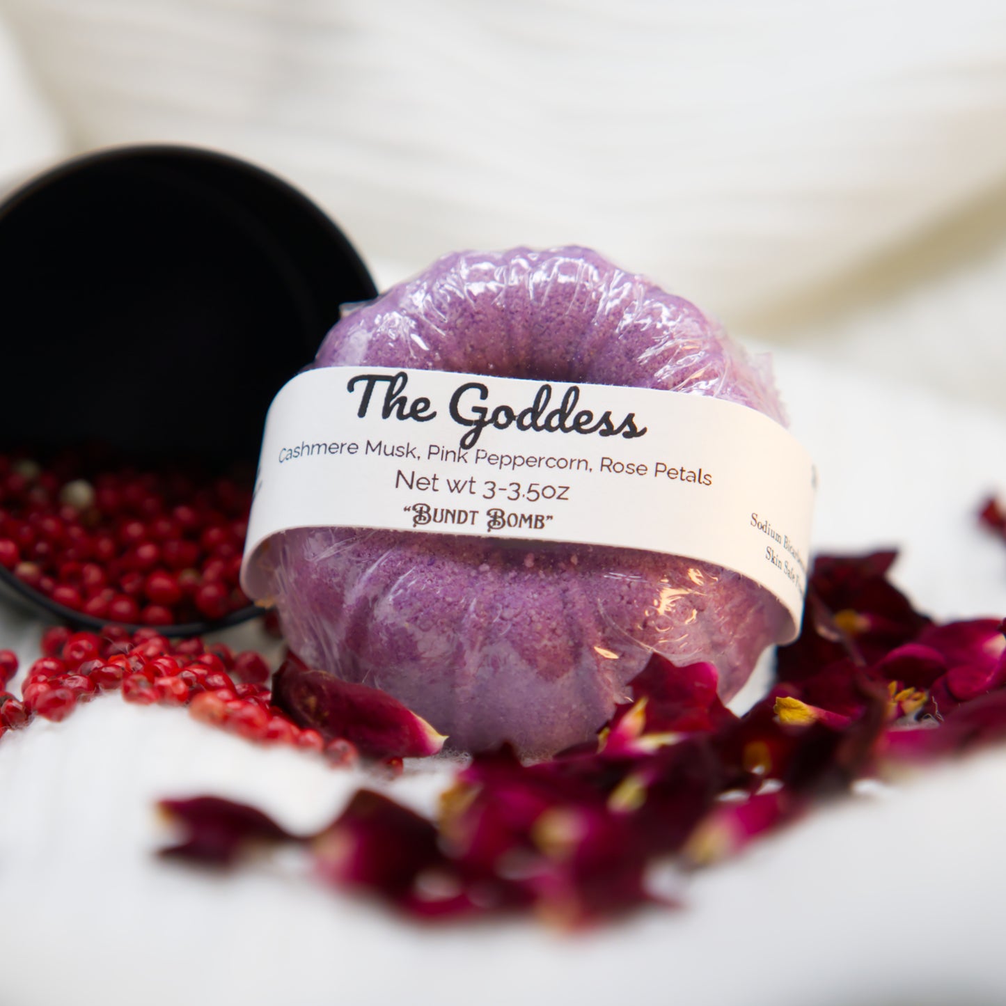 The Goddess Bundt Bath Bombs