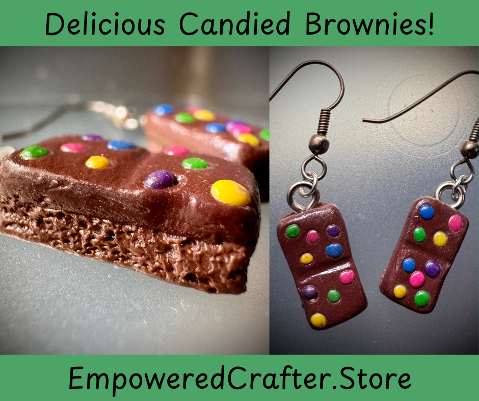 Candied Brownie Earrings