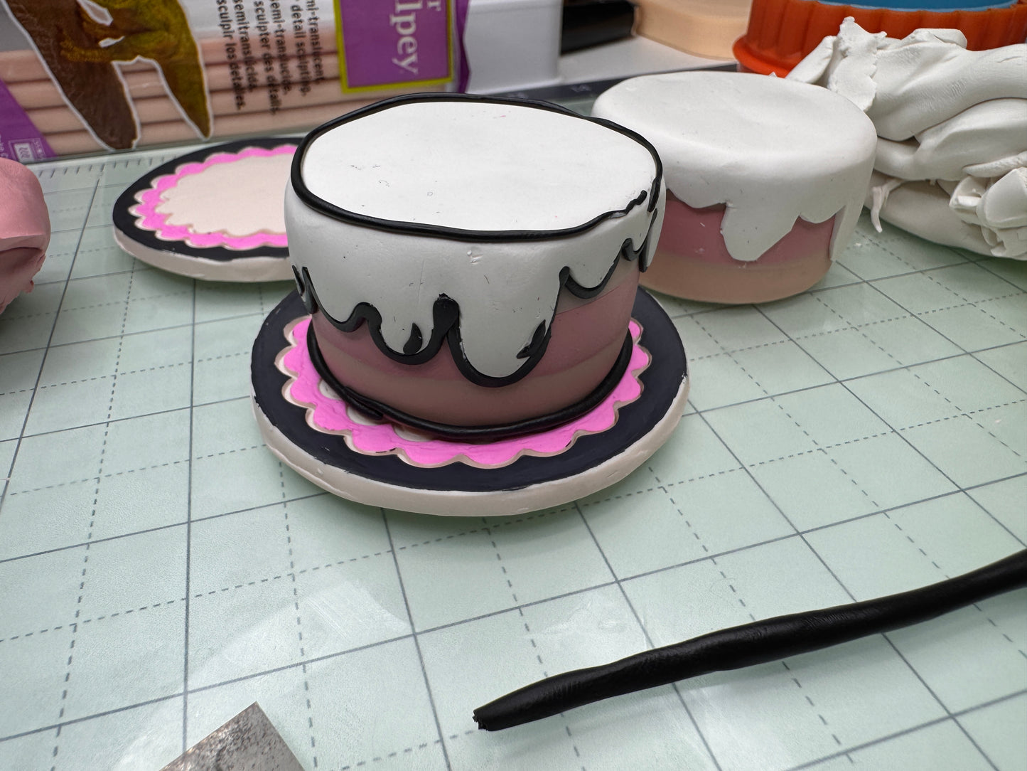Comic Book Cake Desk Ally