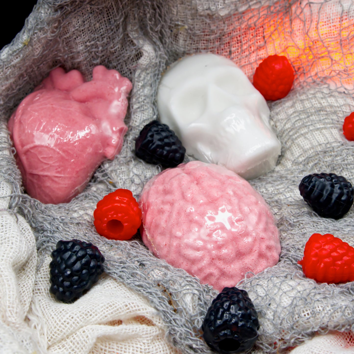 "Berried" Body Parts Bath Bombs (Halloween Only)