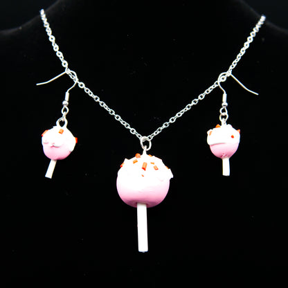 Cake Pop Jewelry Set