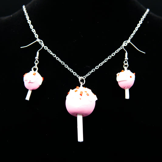 Cake Pop Jewelry Set