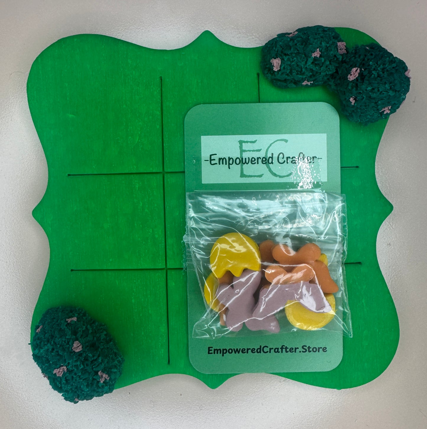 Themed Tic Tac Toe Board Game