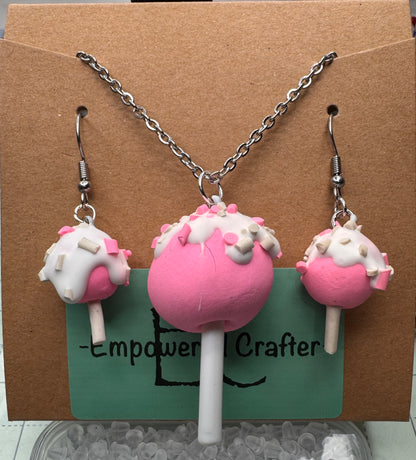 Cake Pop Jewelry Set