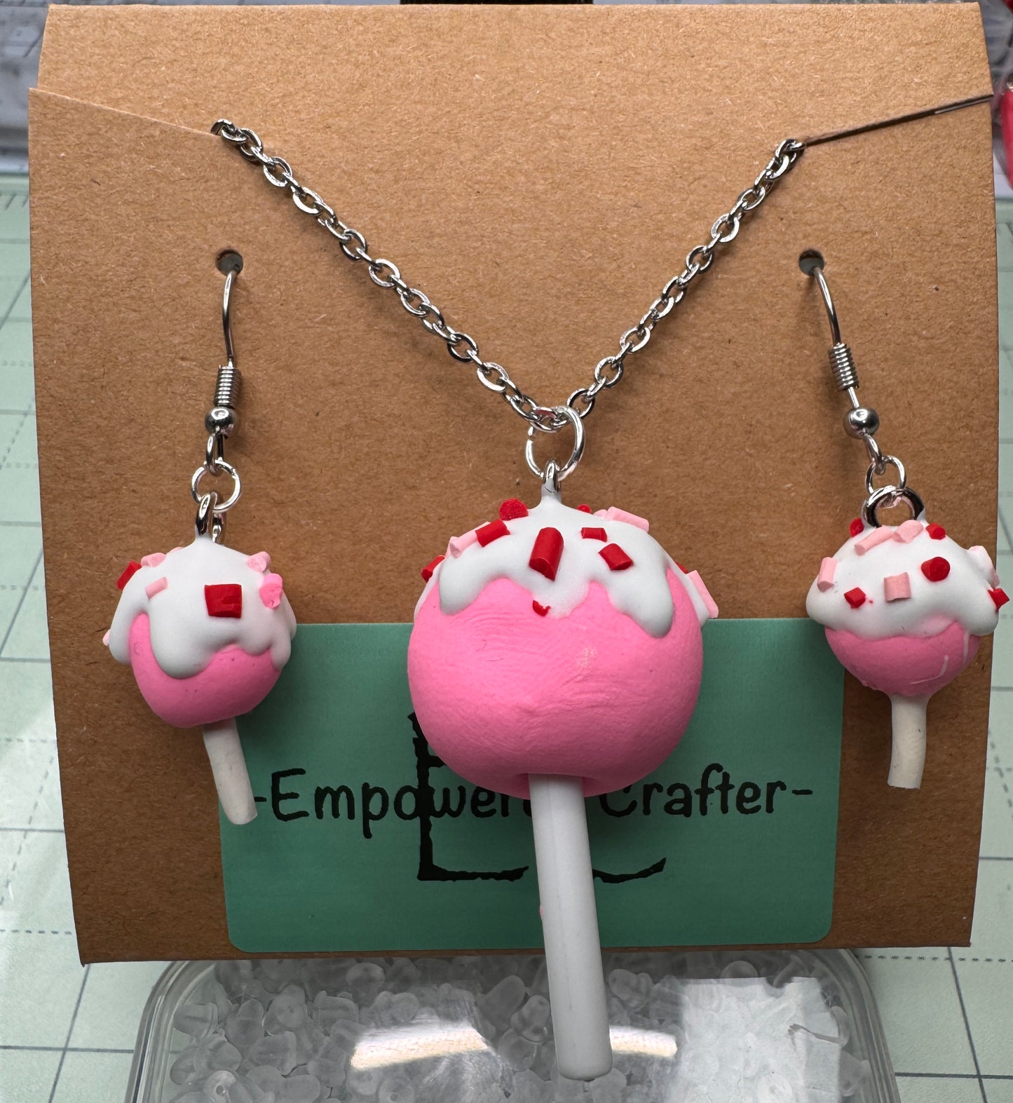 Cake Pop Jewelry Set