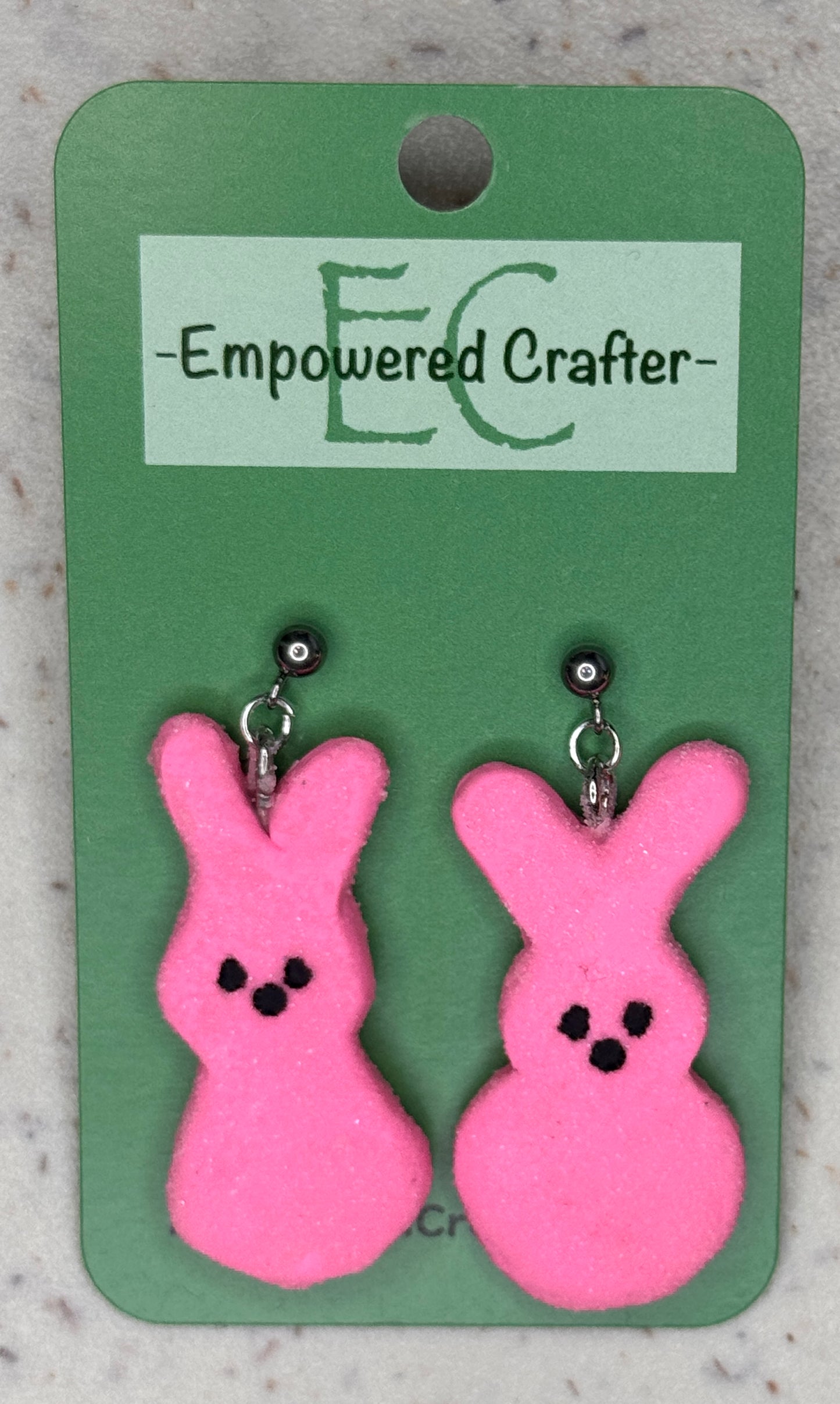 Marshmallow Chick & Bunny Earrings