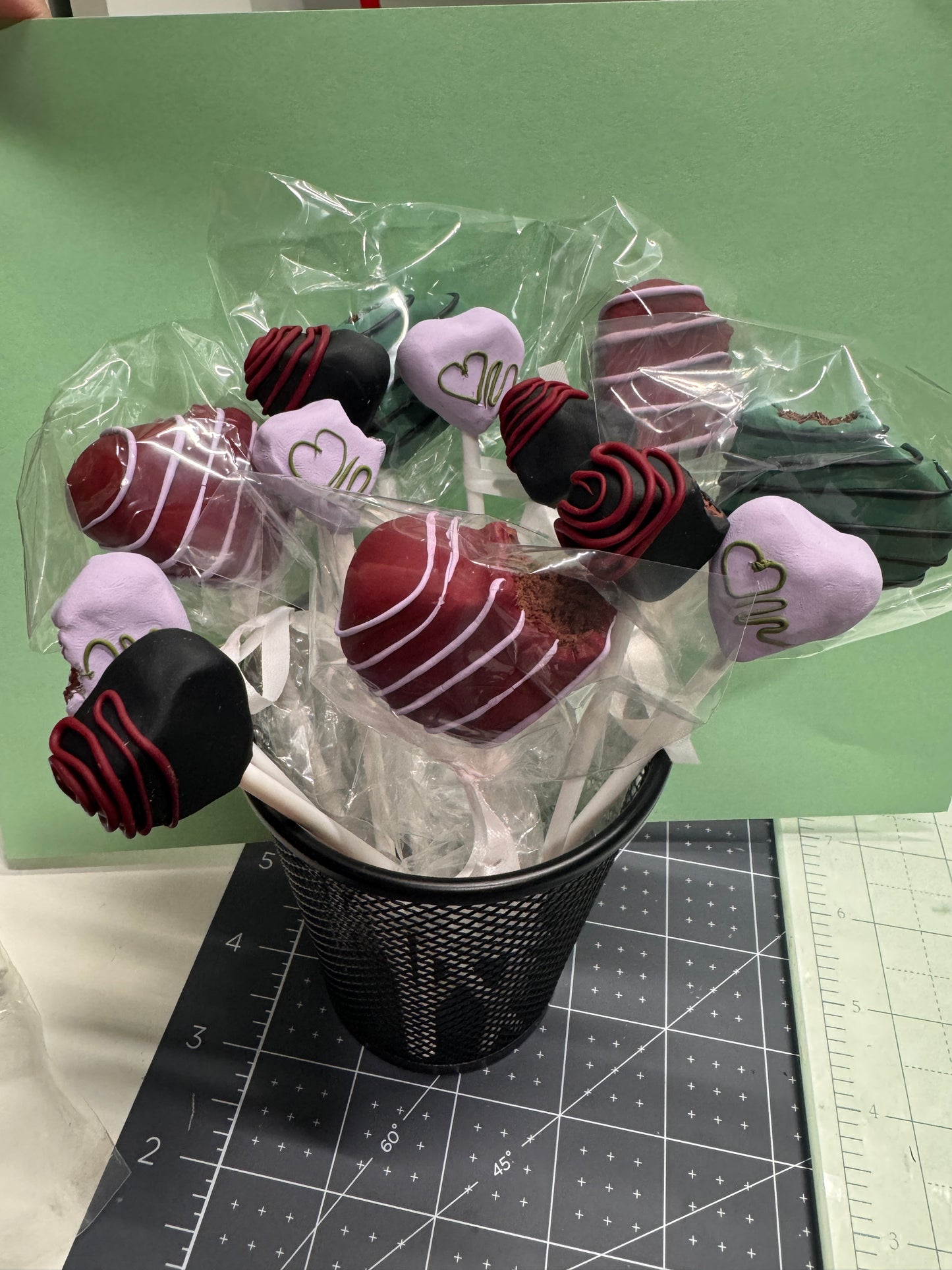 Cake Pop Bouquets Desk Ally