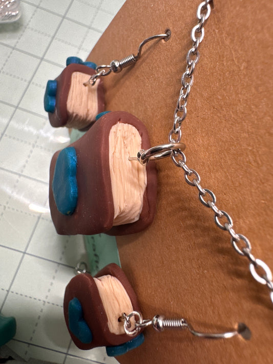 Book Journal Jewelry Set