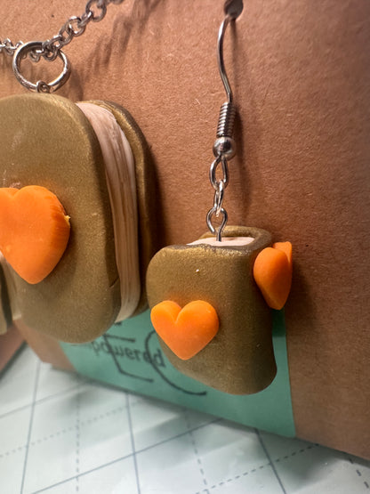 Book Journal Jewelry Set