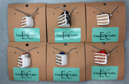 Cake Necklaces
