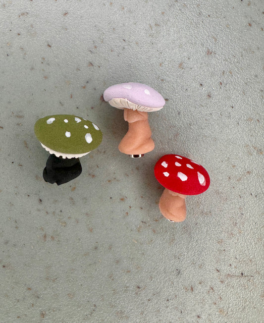 Small Mushroom Magnet in a Jar