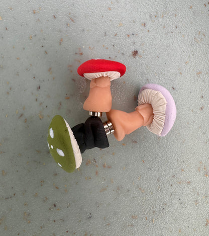 Small Mushroom Magnet in a Jar