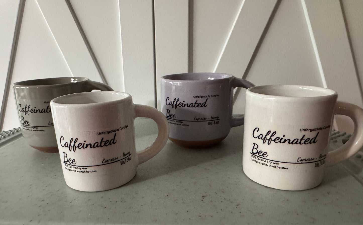 Caffeinated Bee Espresso Mug