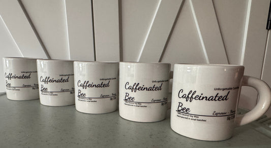 Caffeinated Bee Espresso Mug