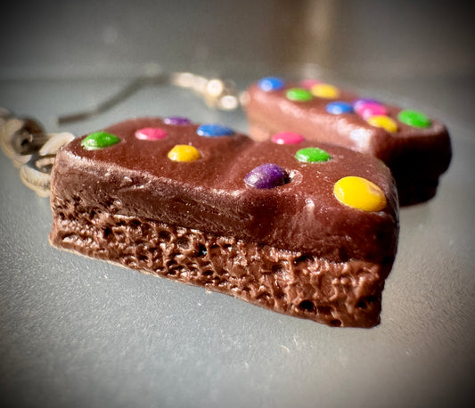 Candied Brownie Earrings