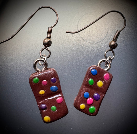 Candied Brownie Earrings