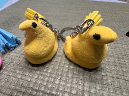 Marshmallow Chick & Bunny Earrings