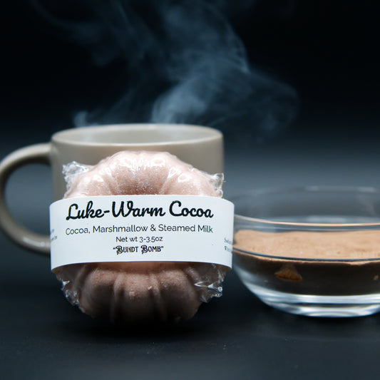Luke Warm Cocoa Bundt Bath Bombs