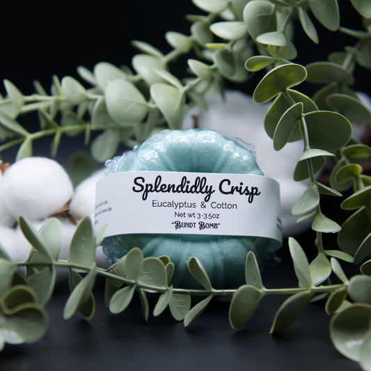 Splendidly Crisp Bundt Bath Bombs