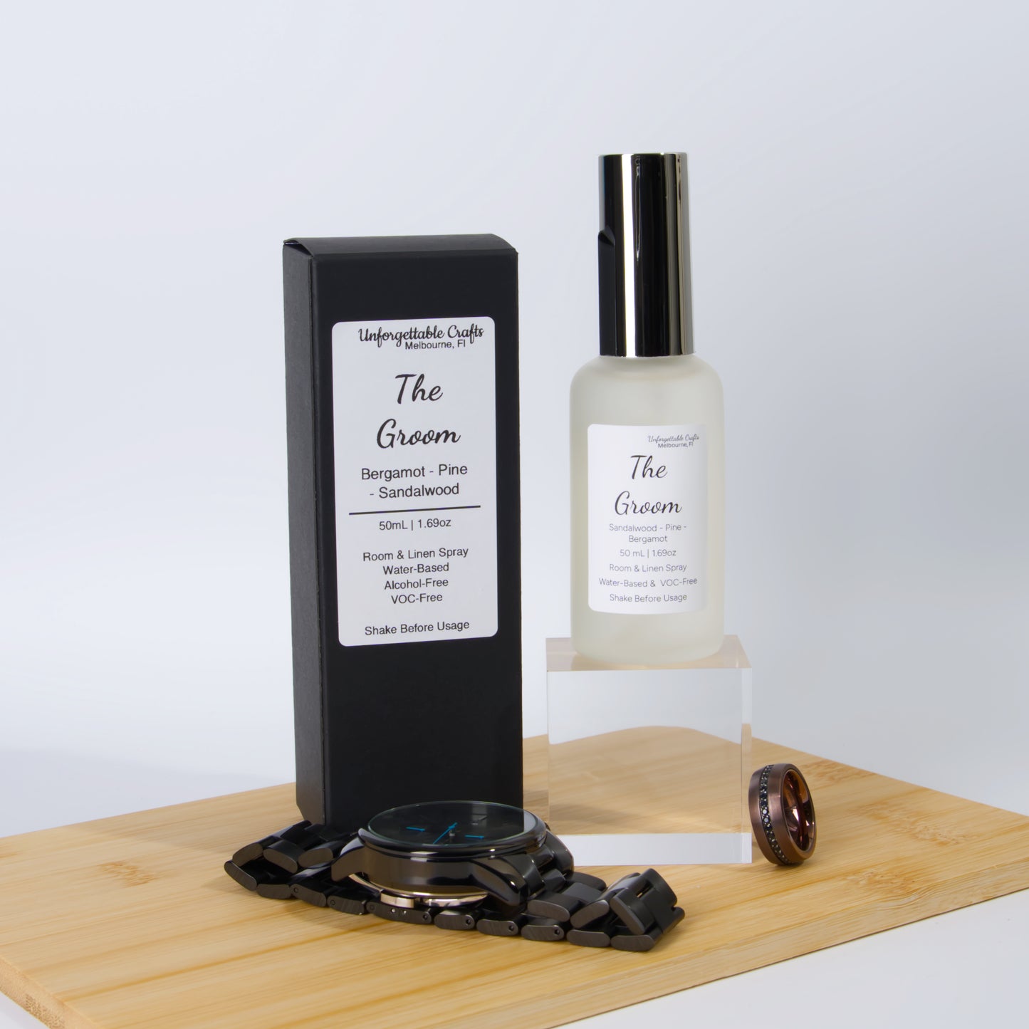The Groom Room Spray